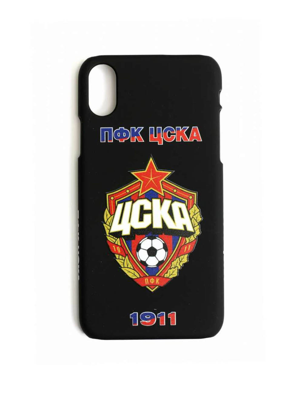 Клип-кейс ПФК ЦСКА 1911 для iPhone, цвет чёрный (IPhone X) ПФК ЦСКА 74212810