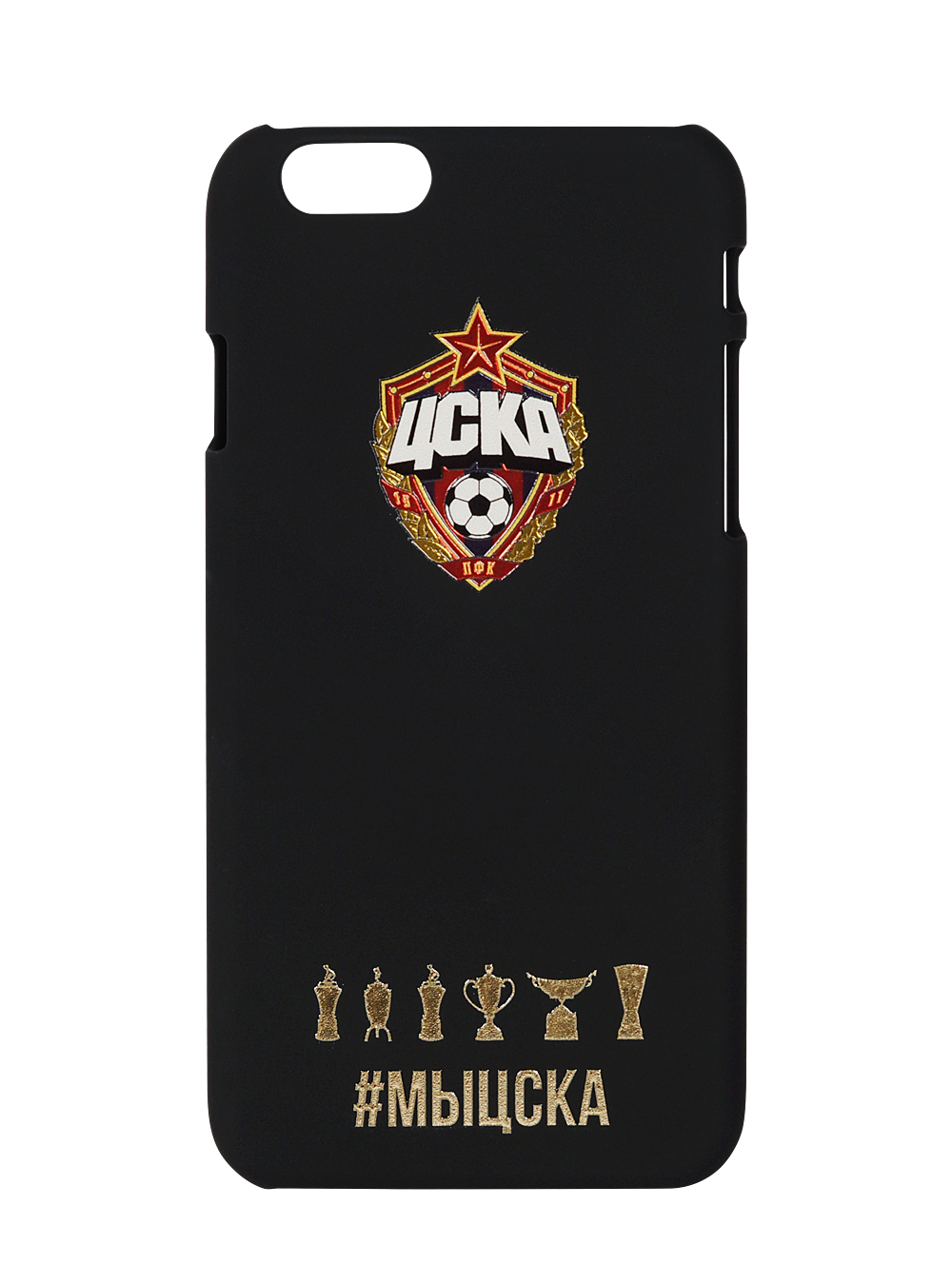 Клип-кейс для iPhone 6 #МЫЦСКА чёрный