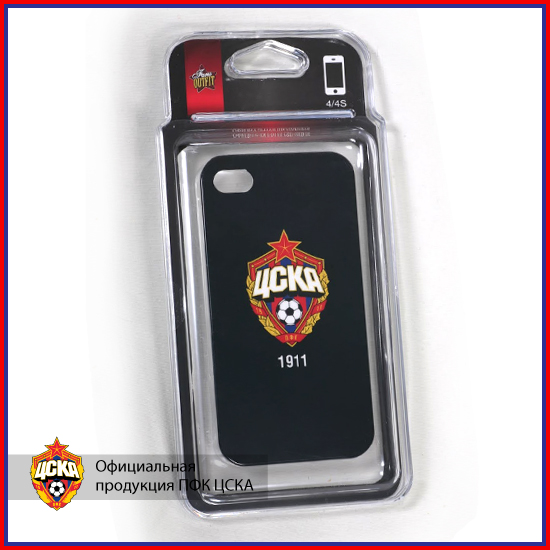 

Клип-кейс для iPhone 4/4S черный