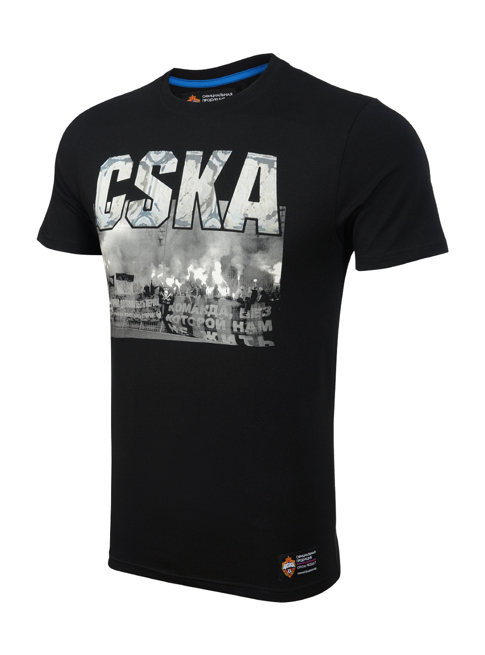 

Футболка мужская "CSKA FANS", цвет черный (L)