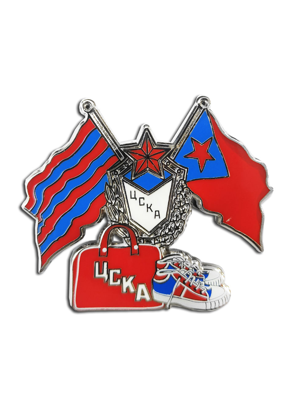 Коллекционный значок OLD SCHOOL silver
