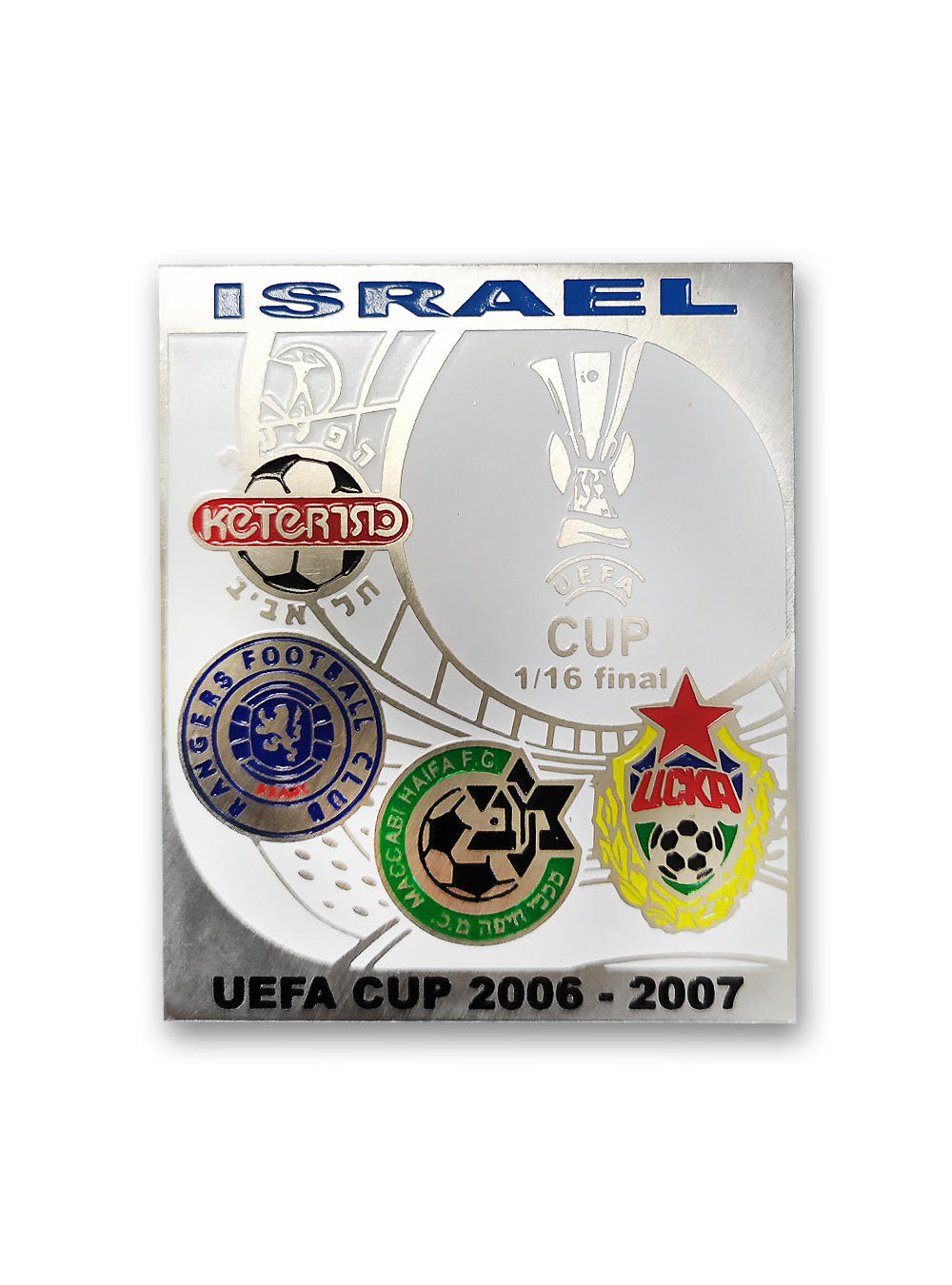

Коллекционный значок Кубок УЕФА 2006-2007 1/16 финала
