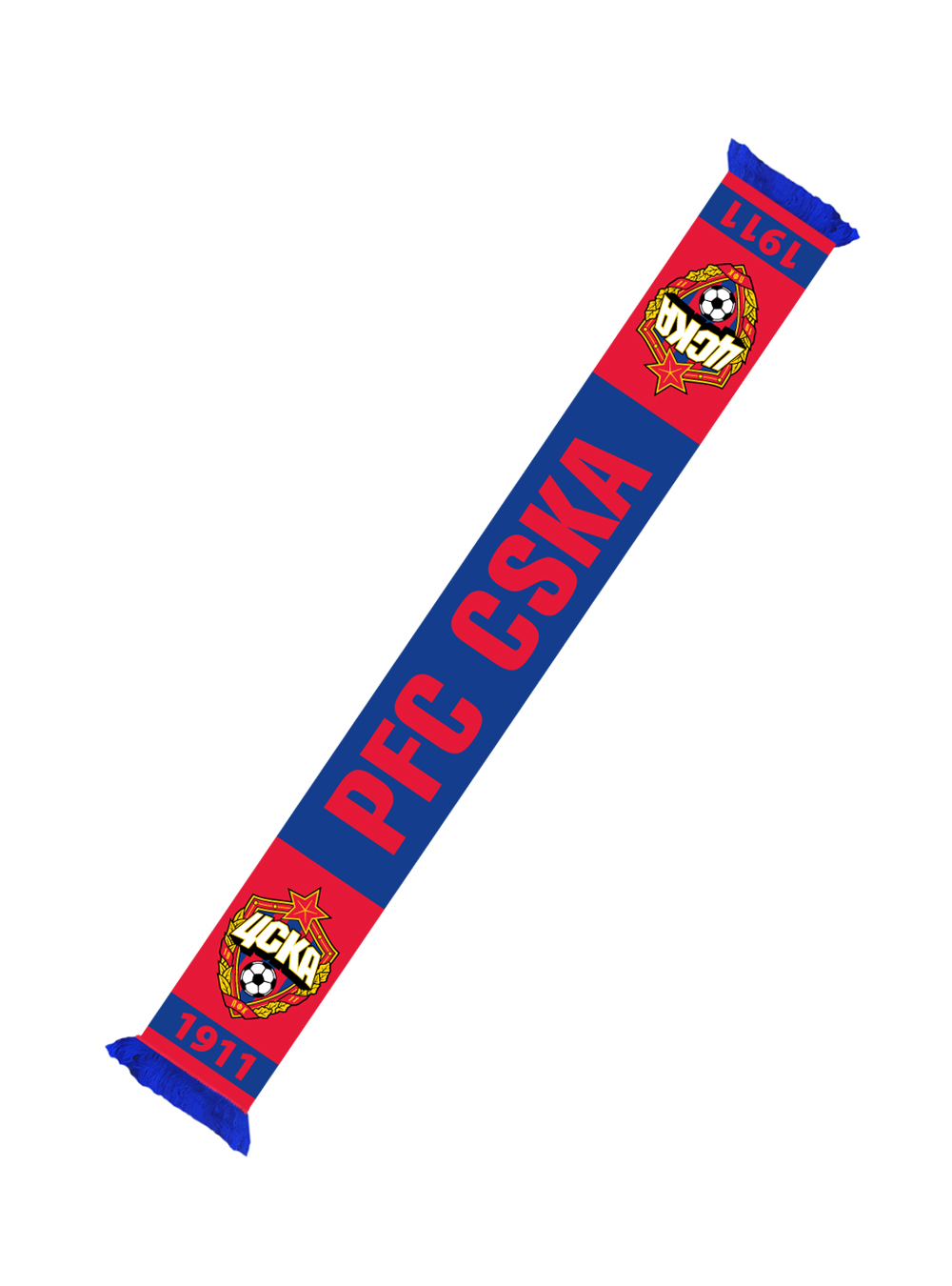 Шарф вязаный полноцветный PFC CSKA