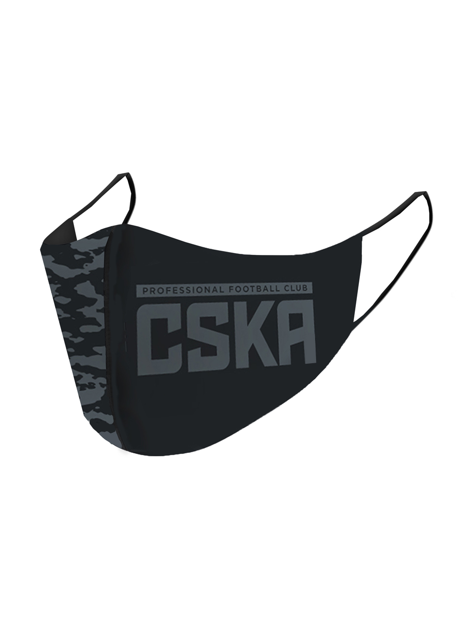 Многоразовая неопреновая маска CSKA милитари (большой)