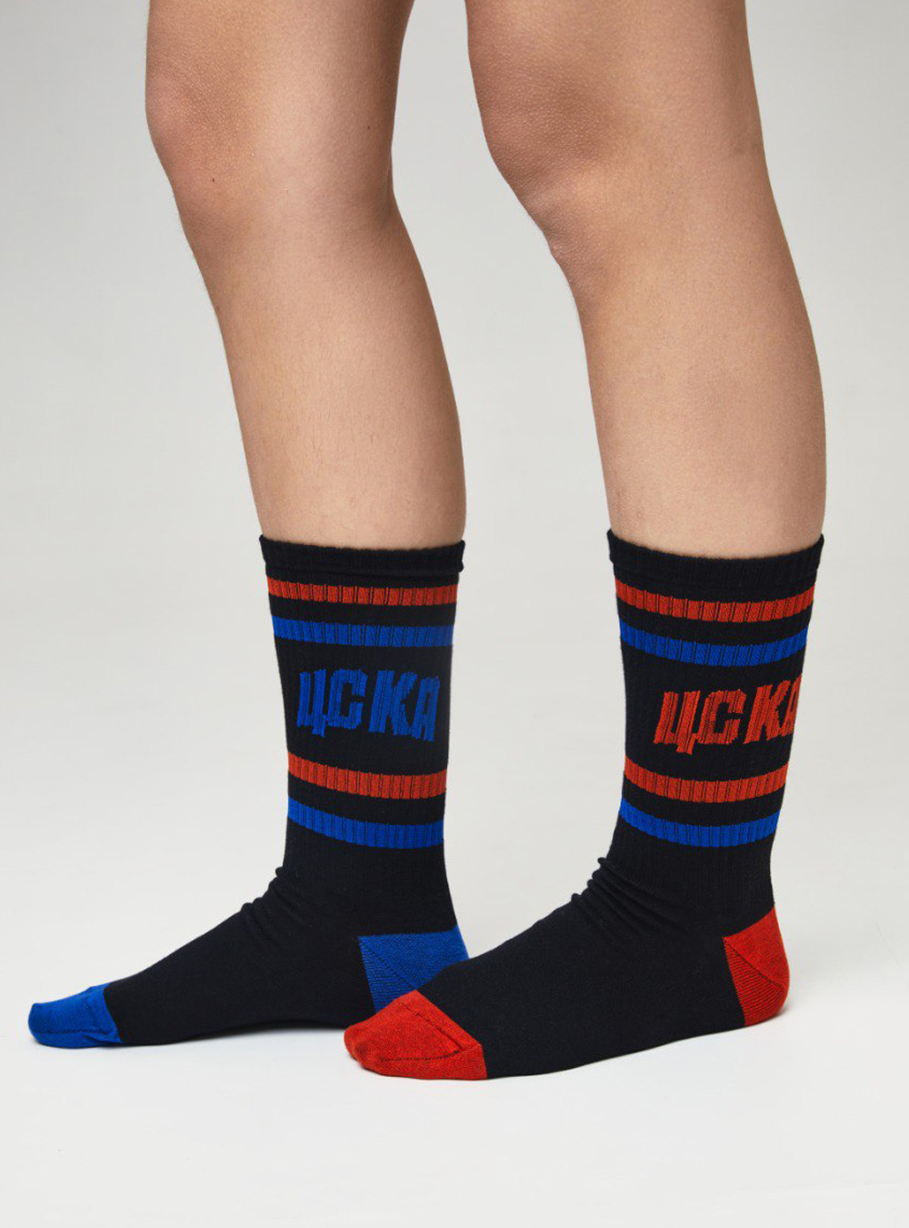 Носки с цветными пятками ФРАЙДИ (Унисекс, 38-41)