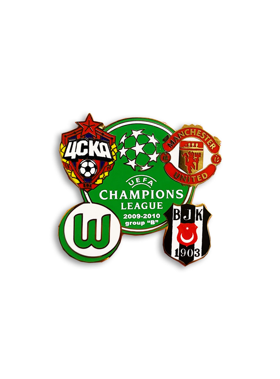 Коллекционный значок ЛЧ 2009-2010 Group B