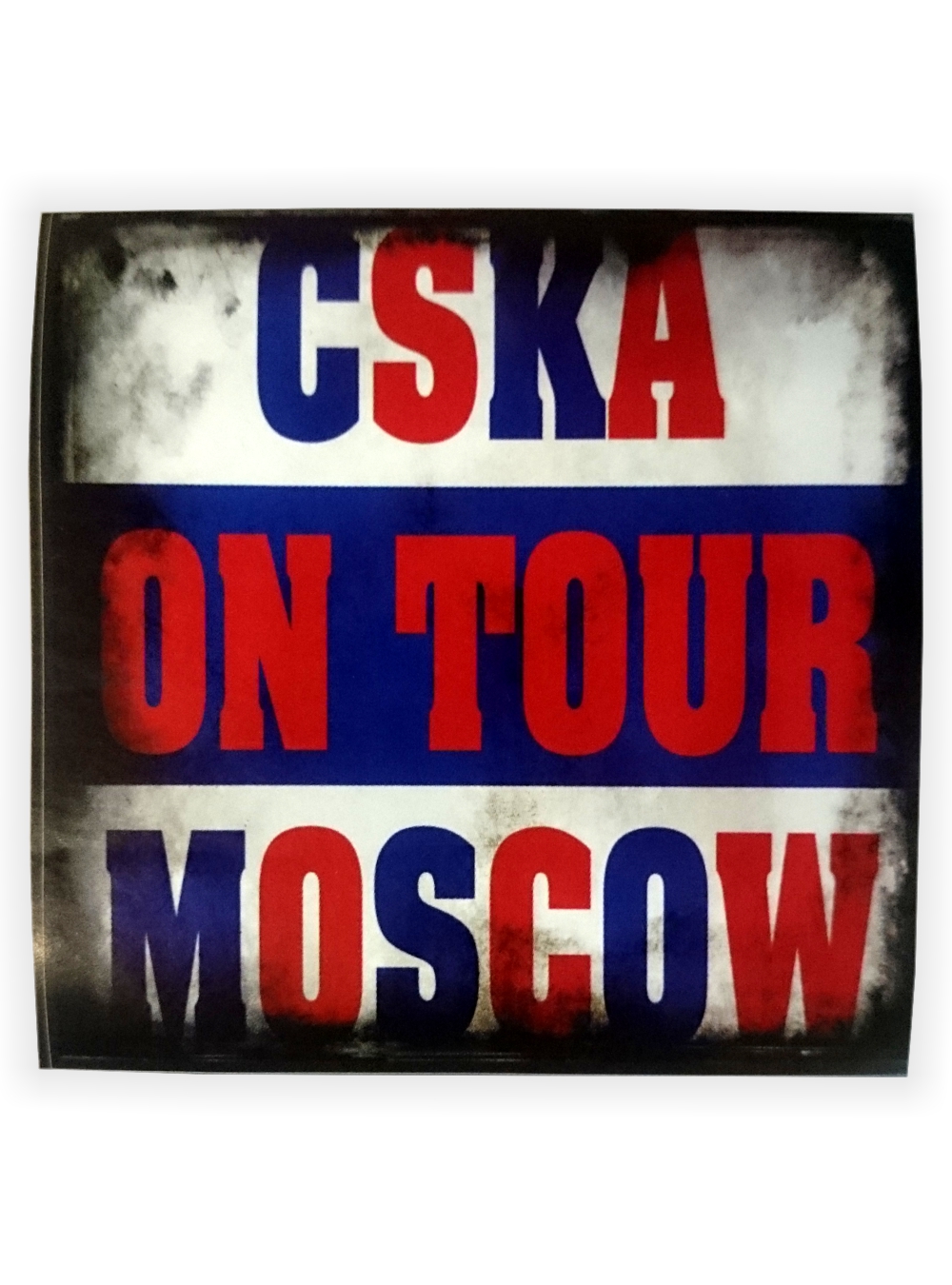 Наклейка "CSKA ON TOUR MOSСOW" от Cskashop