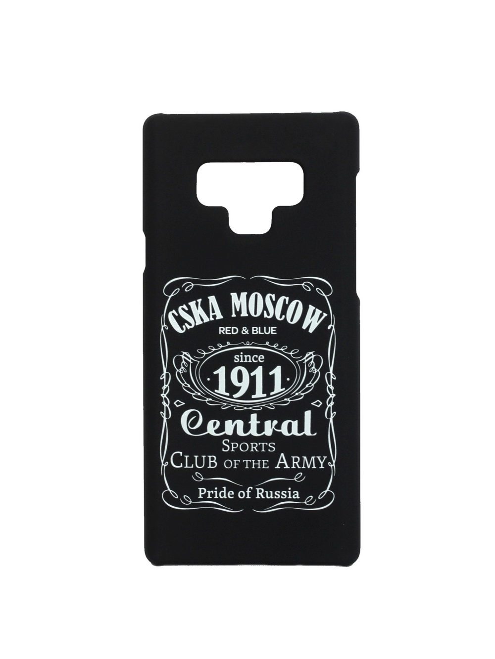 Клип-кейс для Samsung Galaxy Note 9 "CSKA MOSCOW 1911" cover, цвет чёрный