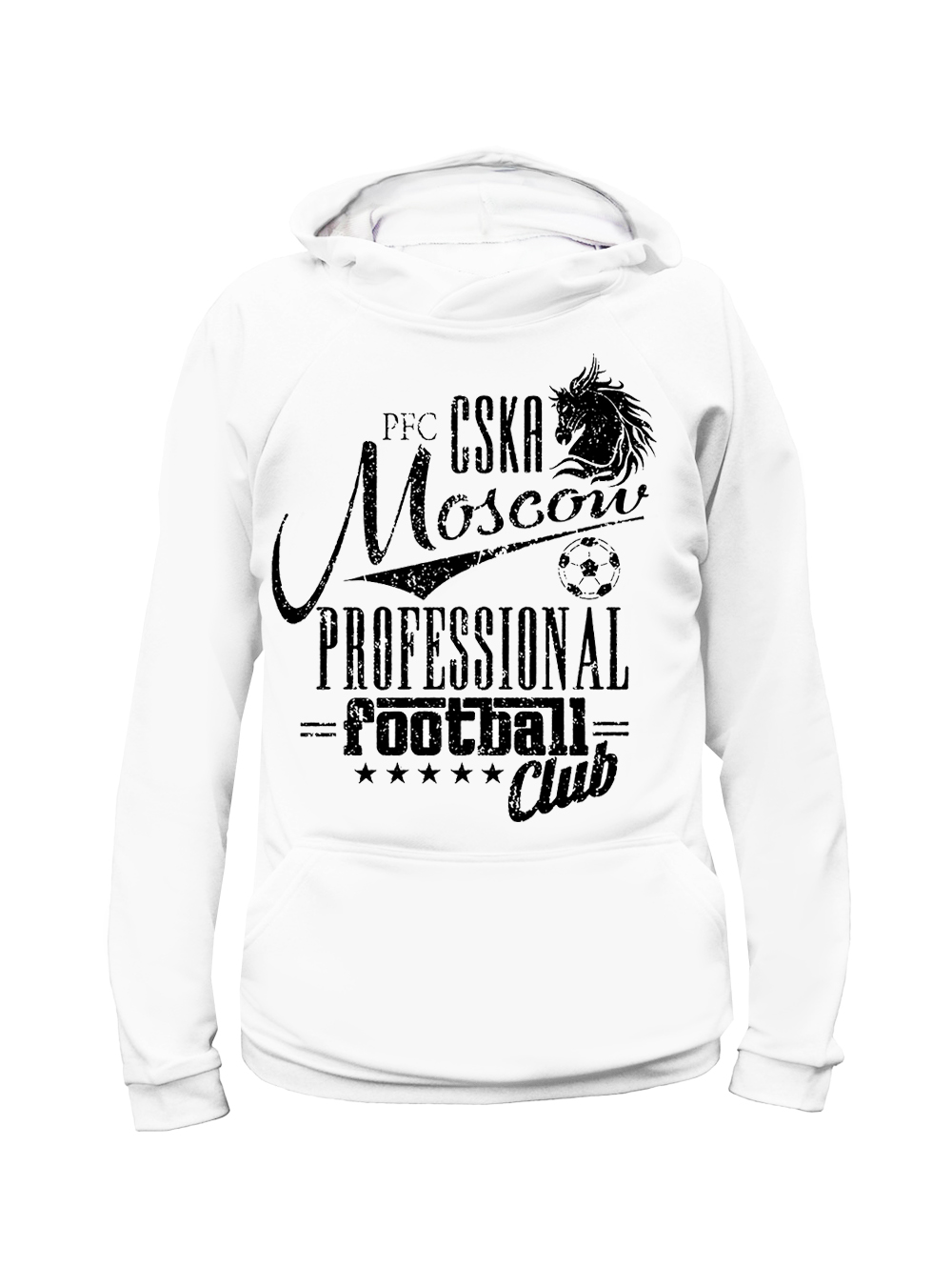 

Худи "PFC CSKA Moscow", цвет белый (Женский, XL