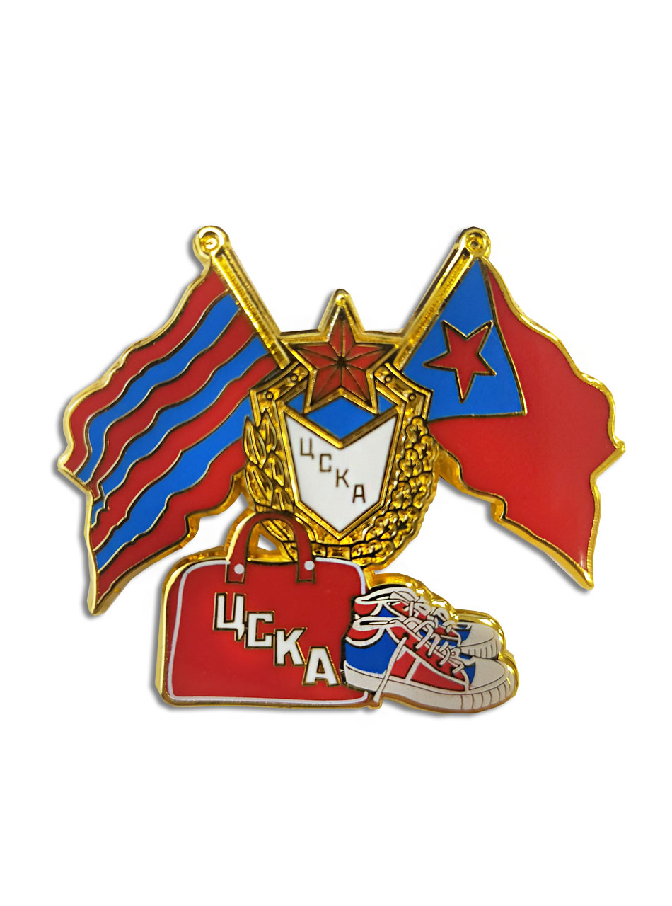 Коллекционный значок OLD SCHOOL gold