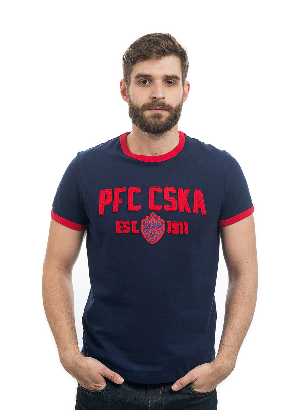 

Футболка "PFC CSKA est.1911", цвет синий (M)