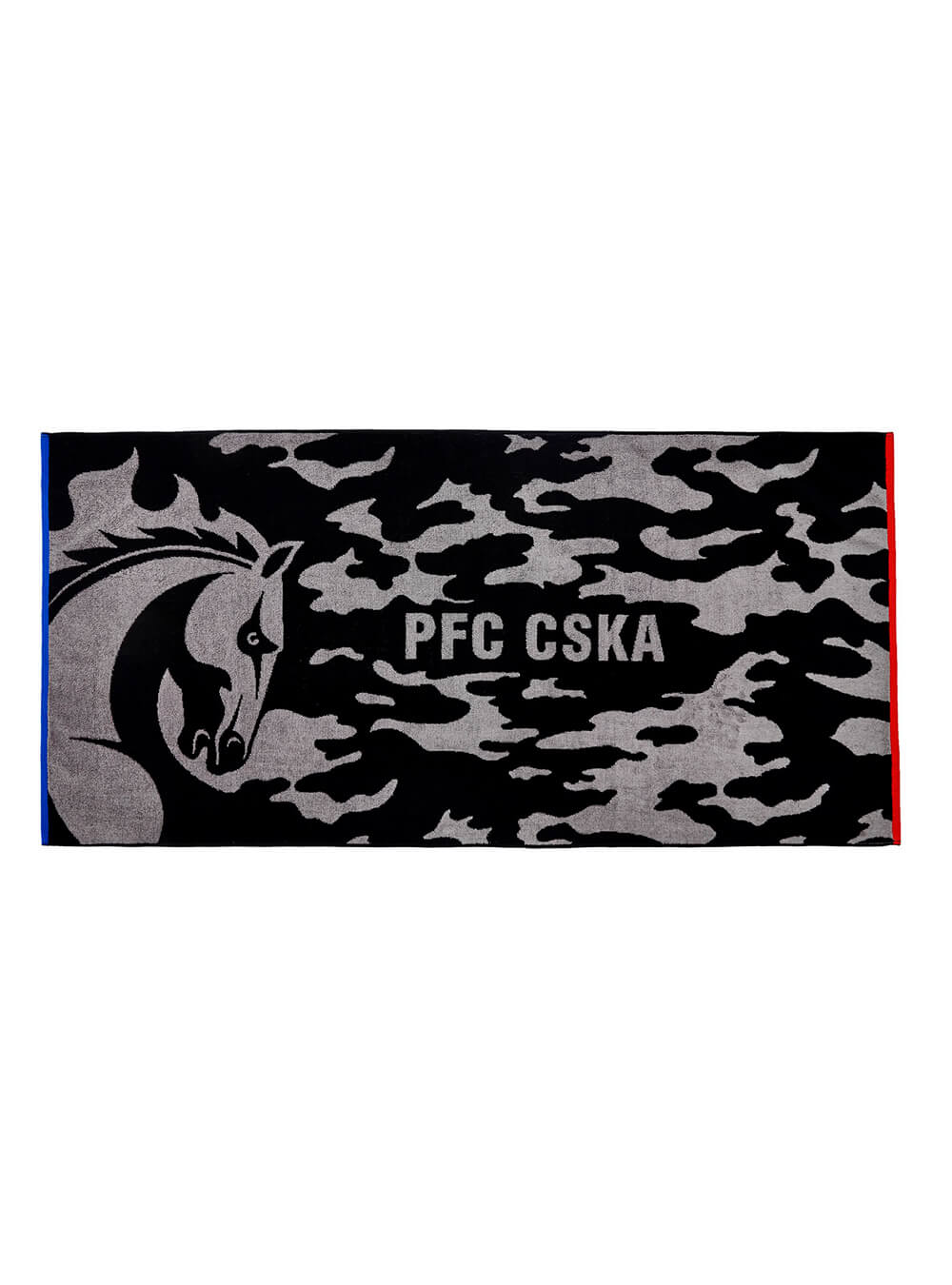 Полотенце PFC CSKA CAMO 140 х 70 см, цвет чёрный