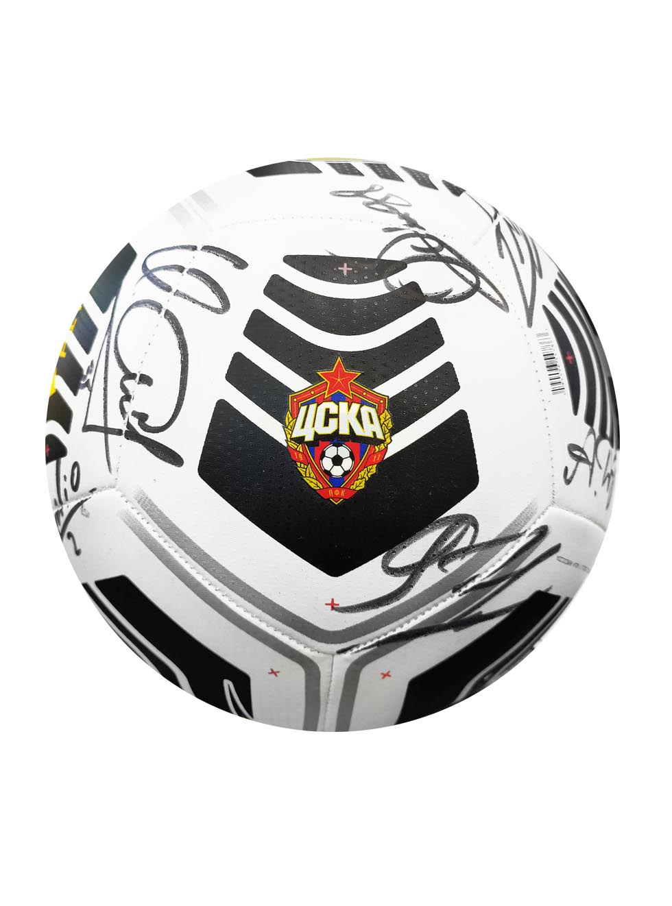 Мяч футбольный NIKE RPL PTCH (FA20) с эмблемой ПФК ЦСКА с автографами от Cskashop