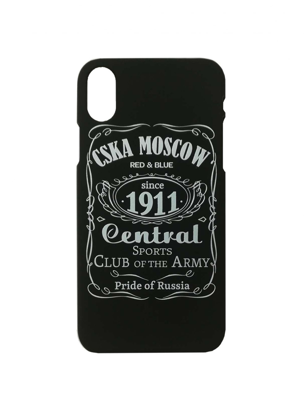фото Клип-кейс для iphone "cska moscow 1911" cover, цвет чёрный (iphone 5/5s) невский сергей андреевич ип