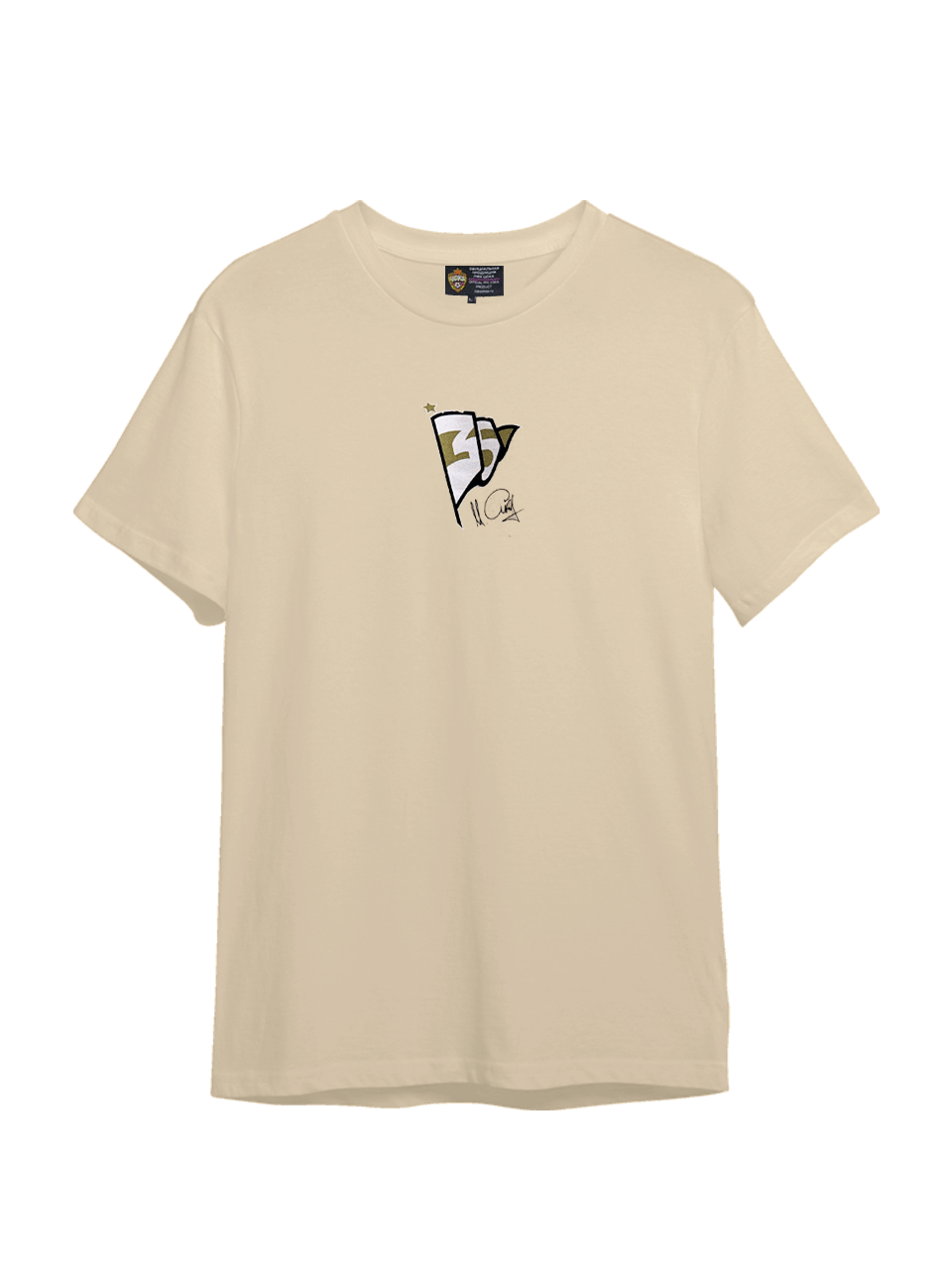 Футболка "Стяг 35", цвет бежевый (XXL)