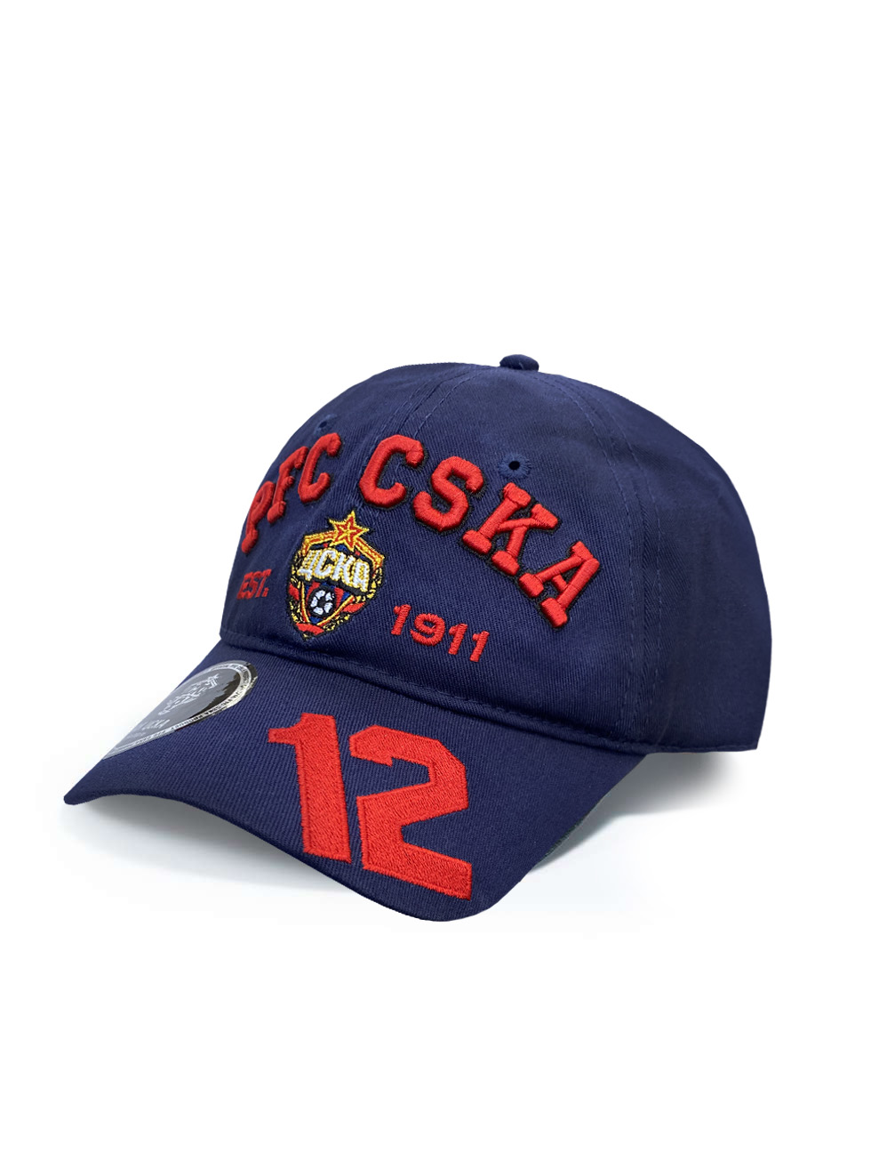 Бейсболка PFC CSKA №12 РЕГИОН ООО 08190111 - фото 1