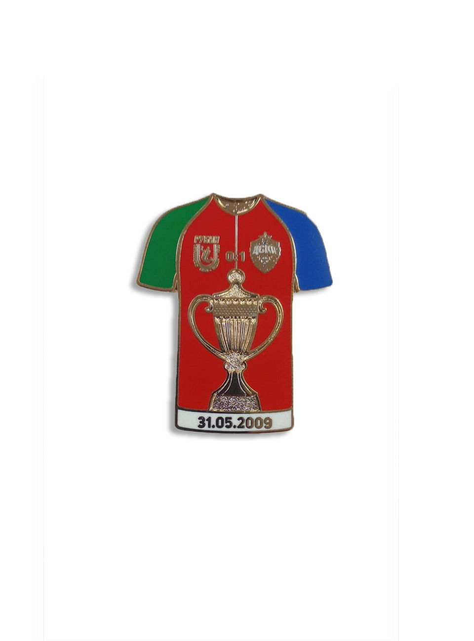 Коллекционный значок Финал Кубка России Рубин-ЦСКА 31.05.2009