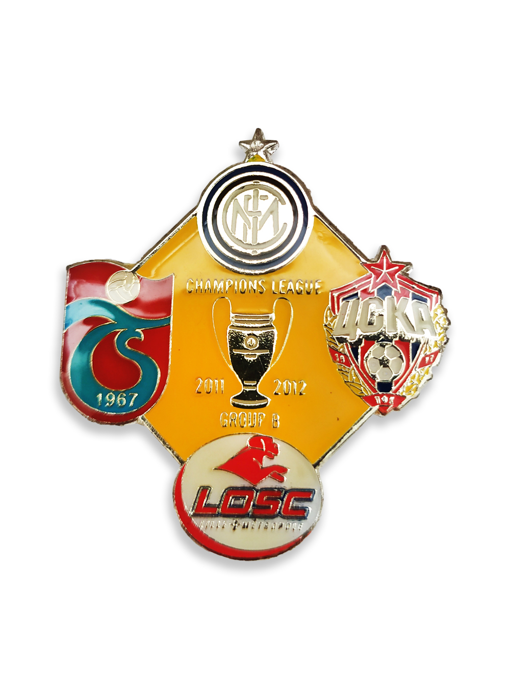 Коллекционный значок ЛЧ 2011-2012 Группа B