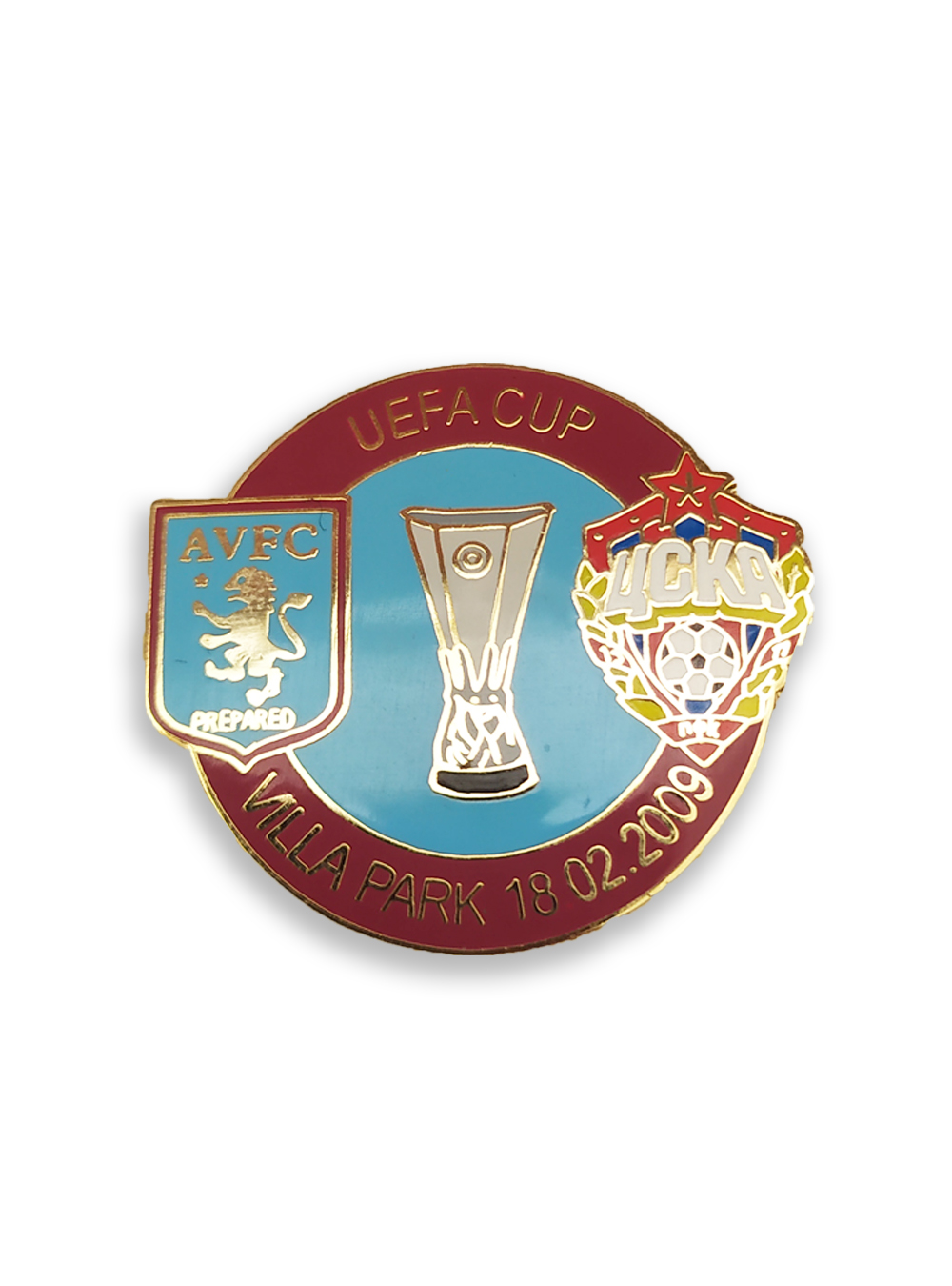 Коллекционный значок Кубок УЕФА 2008-2009 1/16 финала